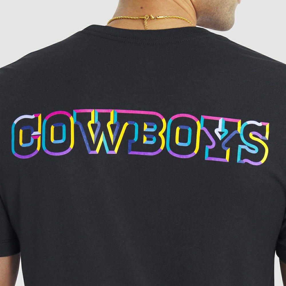 Dallas Cowboys Tall 2025 NFL Crucial Catch Tri-Blend Dri-FIT T-Shirt - Black T-shirts