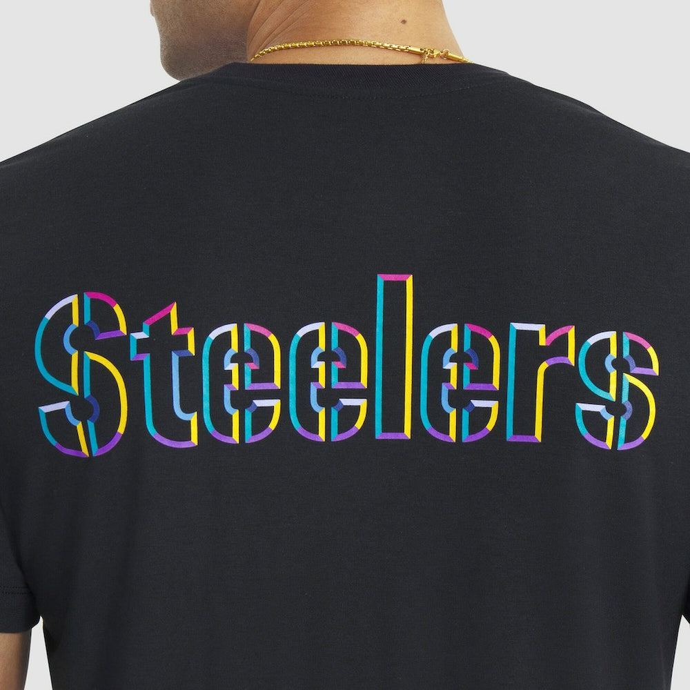Pittsburgh Steelers Tall 2025 NFL Crucial Catch Tri-Blend Dri-FIT T-Shirt - Black T-shirts