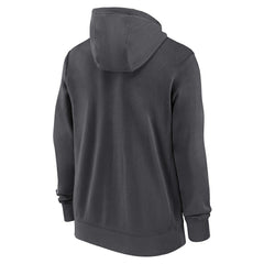 Baltimore Ravens Primetime Club Full-Zip Hoodie - Anthracite Hoodies