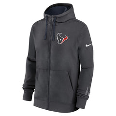 Houston Texans Primetime Club Full-Zip Hoodie - Anthracite Hoodies