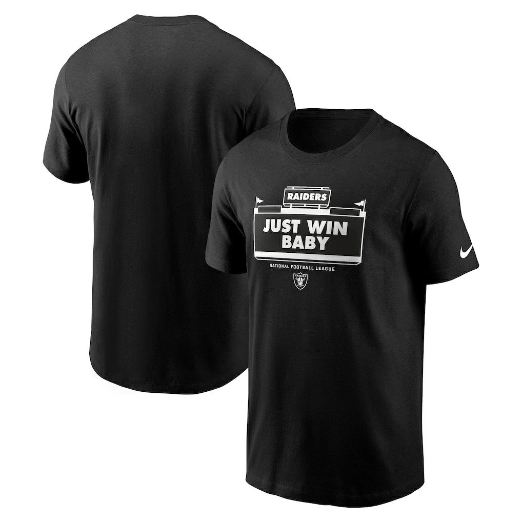 Las Vegas Raiders Primetime Local Essential T-Shirt - Black T-shirts