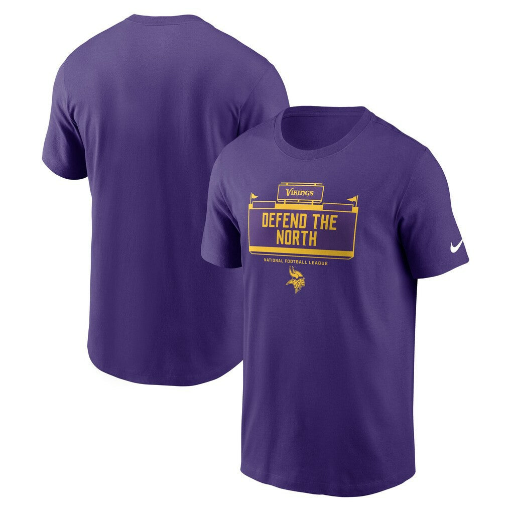 Minnesota Vikings Primetime Local Essential T-Shirt - Purple T-shirts