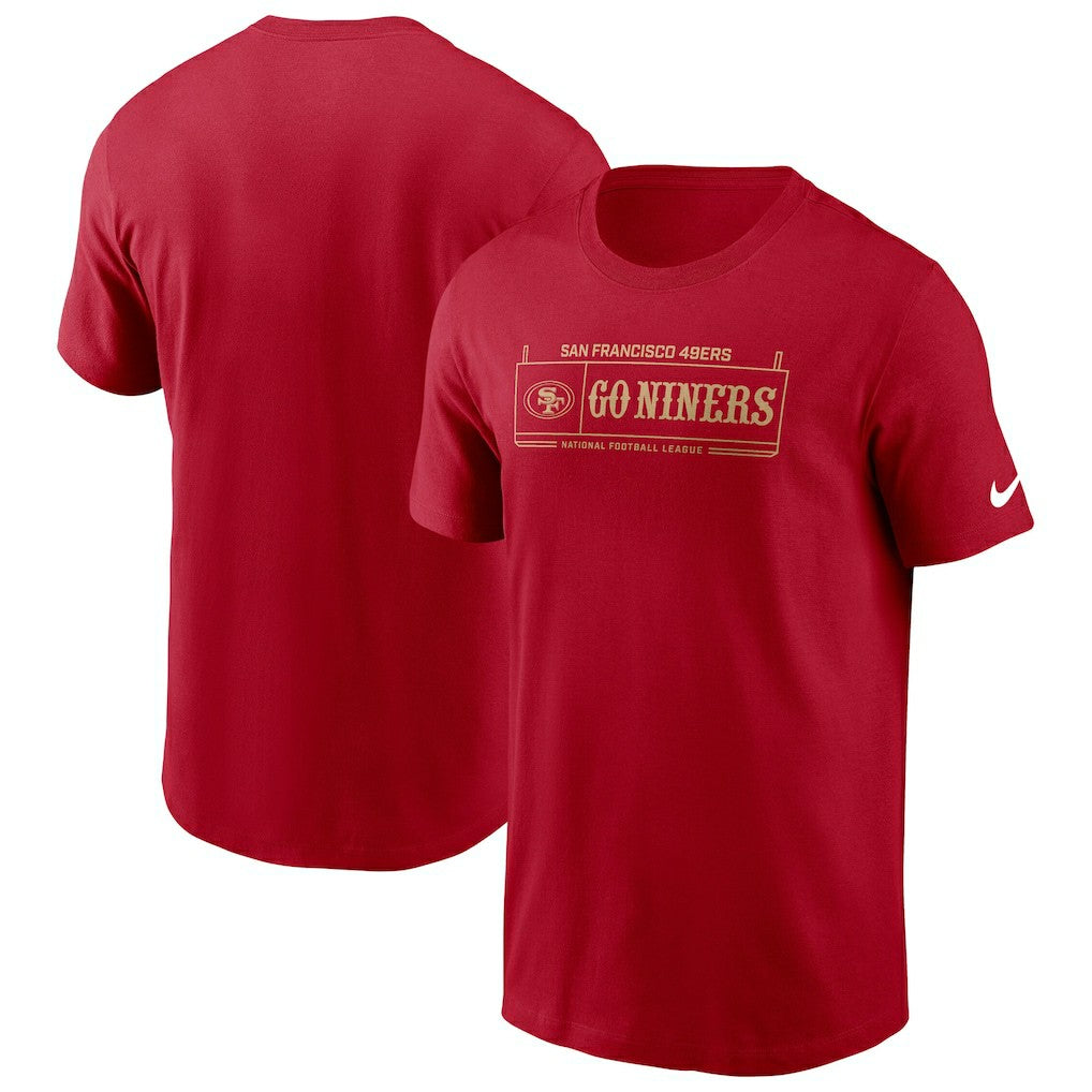San Francisco 49ers Primetime Local Essential T-Shirt - Scarlet T-shirts