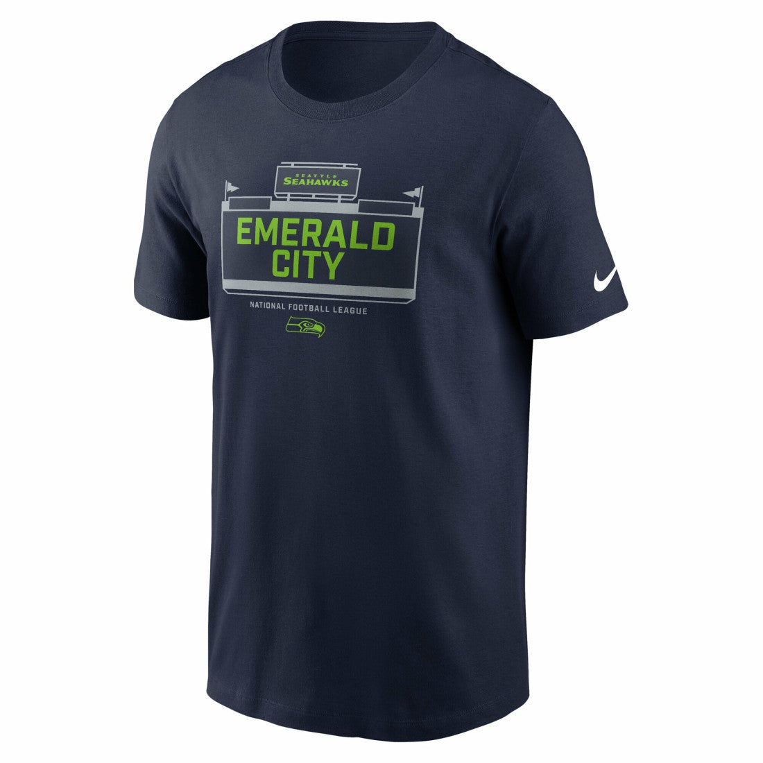 Seattle Seahawks Primetime Local Essential T-Shirt - College Navy T-shirts
