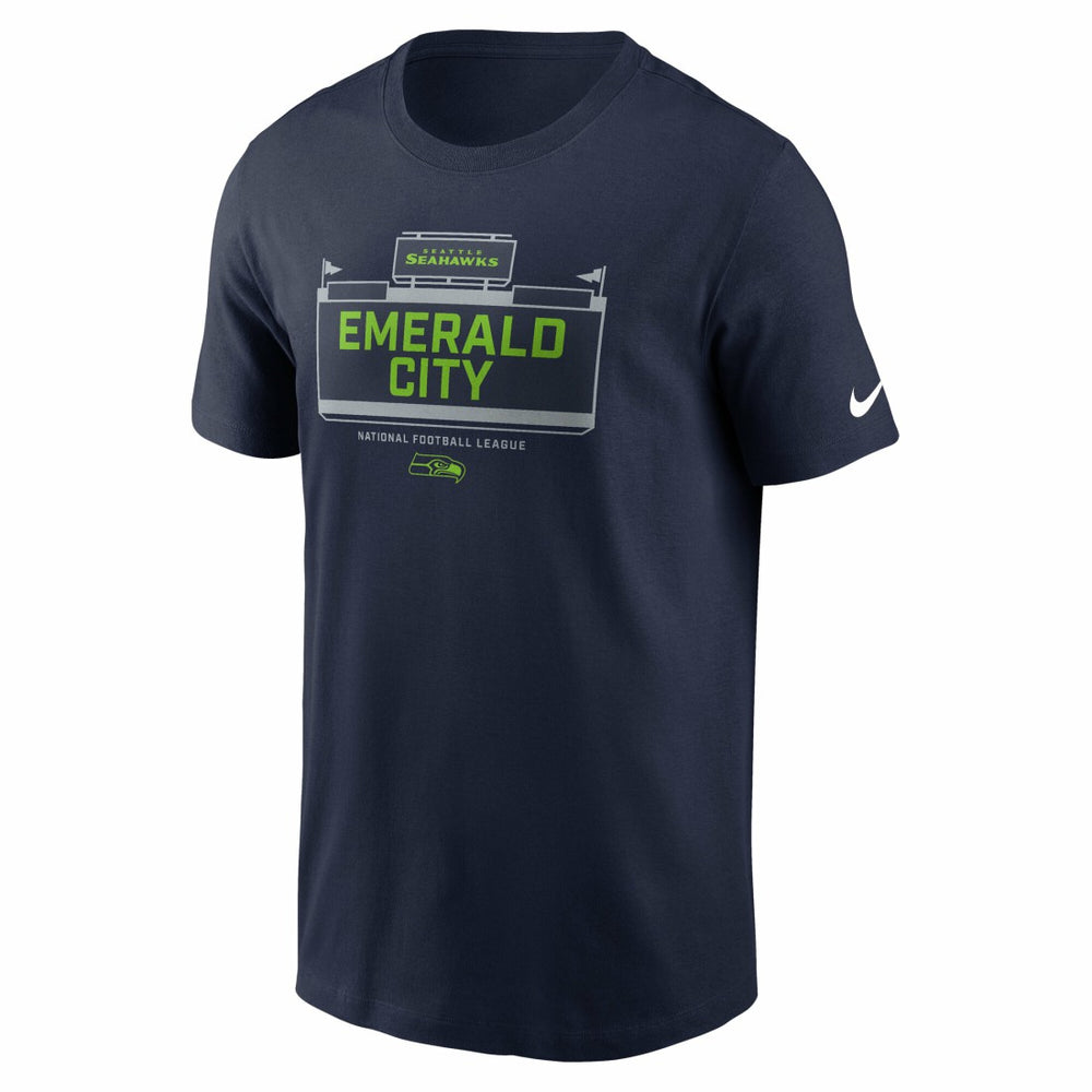 Seattle Seahawks Primetime Local Essential T-Shirt - College Navy T-shirts