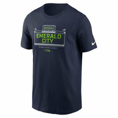 Seattle Seahawks Primetime Local Essential T-Shirt - College Navy T-shirts