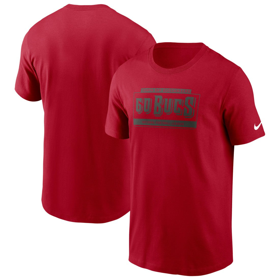 Tampa Bay Buccaneers Primetime Local Essential T-Shirt - Red T-shirts