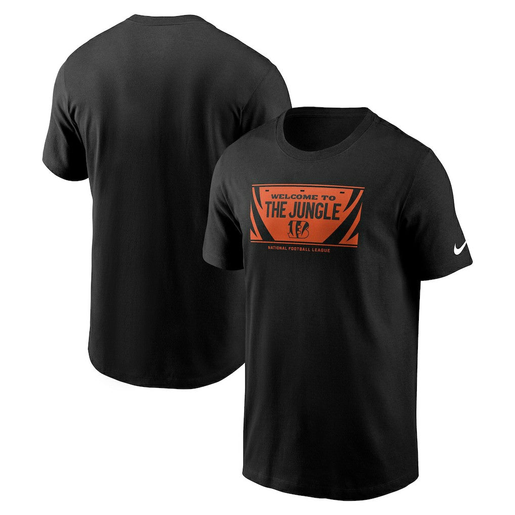 Cincinnati Bengals Primetime Local Essential T-Shirt - Black T-shirts