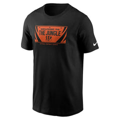 Cincinnati Bengals Primetime Local Essential T-Shirt - Black T-shirts