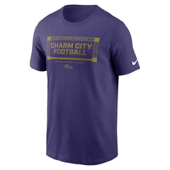 Baltimore Ravens Primetime Local Essential T-Shirt - Purple T-shirts