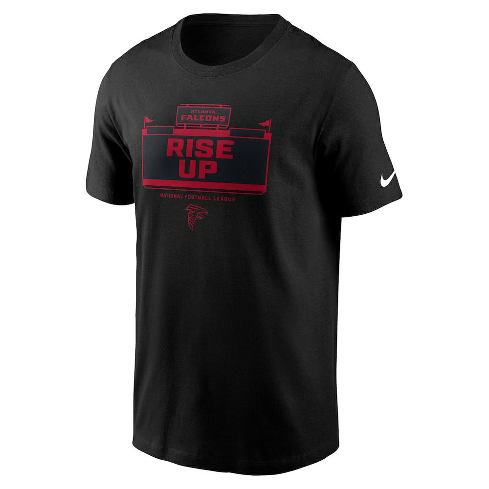 Atlanta Falcons Primetime Local Essential T-Shirt - Black T-shirts