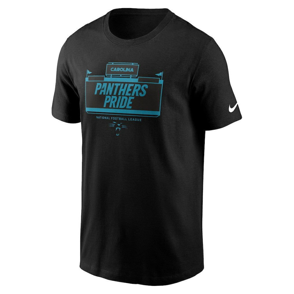 Carolina Panthers Primetime Local Essential T-Shirt - Black T-shirts