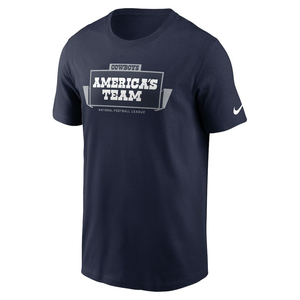 Dallas Cowboys Primetime Local Essential T-Shirt - Navy T-shirts