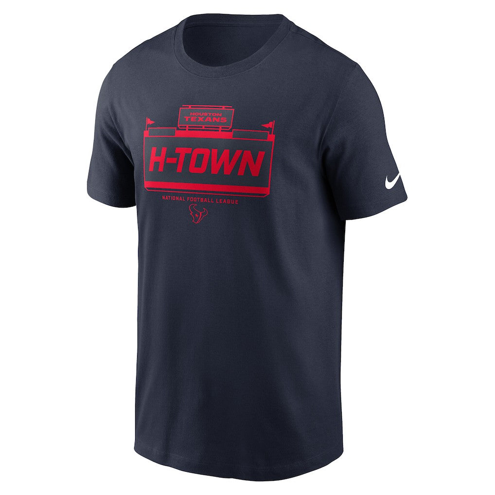 Houston Texans Primetime Local Essential T-Shirt - Navy T-shirts