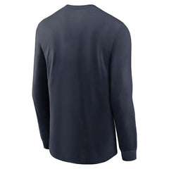 Chicago Bears Play to Win Essential Long Sleeve T-Shirt - Navy T-shirts
