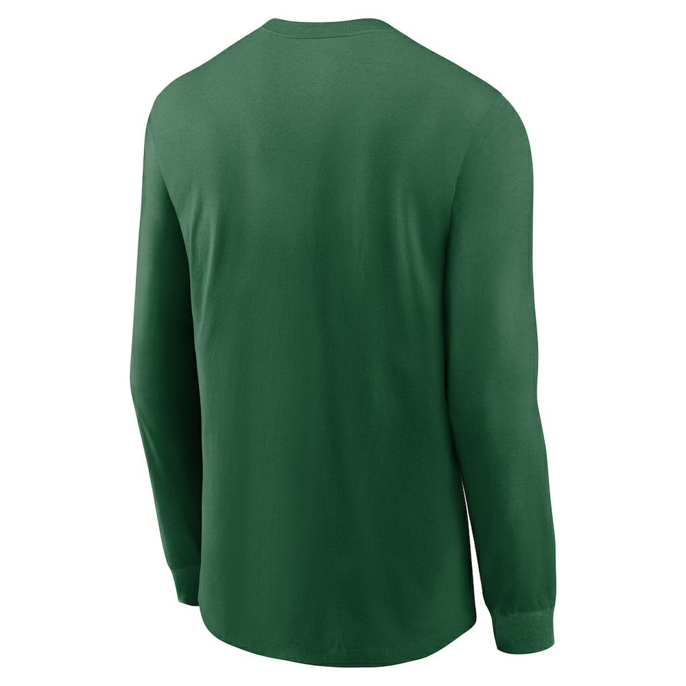 New York Jets Play to Win Essential Long Sleeve T-Shirt - Green T-shirts