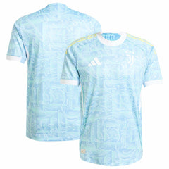 Juventus 2025/26 Away Jersey Blue - Adidas for sale