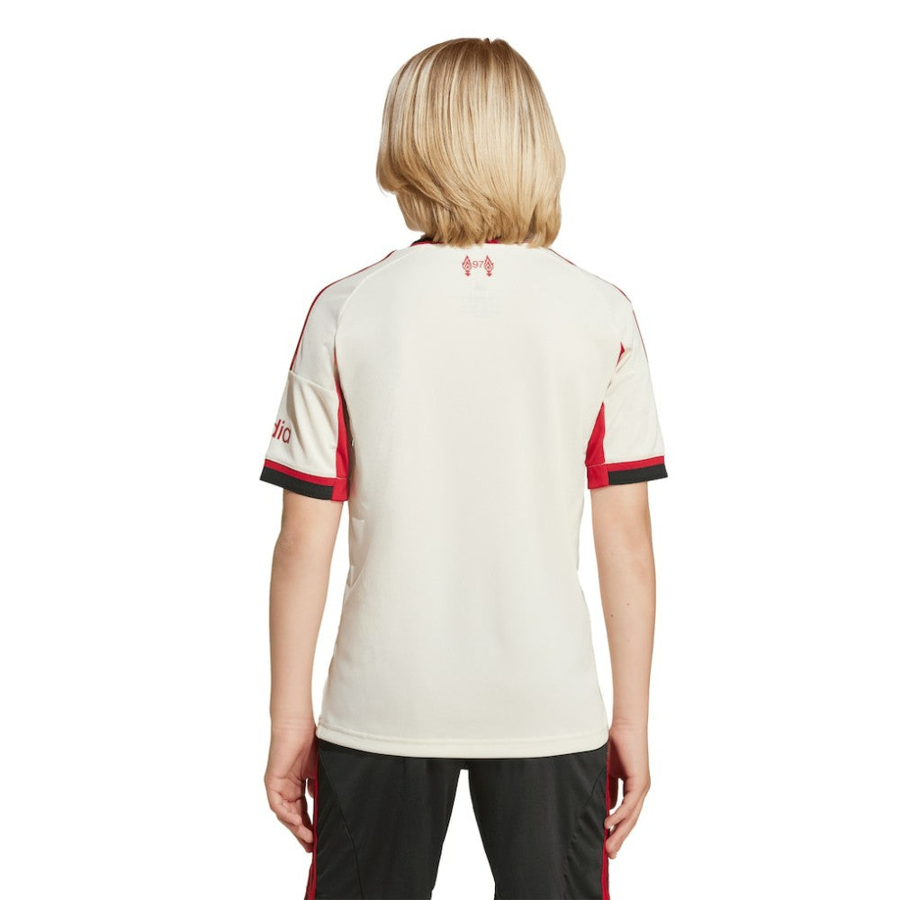 Liverpool Youth 2025/26 Away Replica Jersey White - Adidas sale
