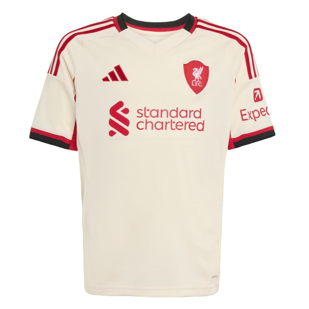 Liverpool Youth 2025/26 Away Replica Jersey White - Adidas sale