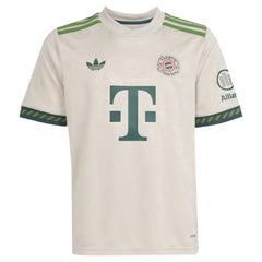 Bayern Munich Youth 2025/26 Fourth Replica Jersey Tan - Adidas discount
