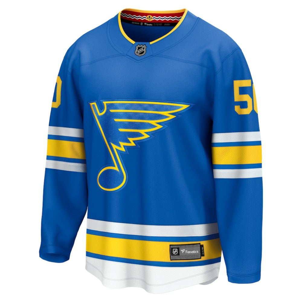 Jordan Binnington St. Louis Blues Fanatics Home Breakaway Player Jersey - Blue | US 202461852