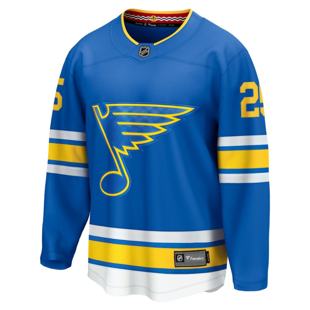 Jordan Kyrou St. Louis Blues Fanatics Home Breakaway Player Jersey - Blue | US 202461853