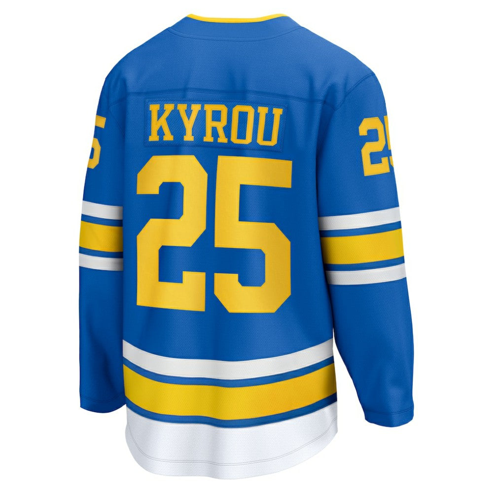 Jordan Kyrou St. Louis Blues Fanatics Home Breakaway Player Jersey - Blue | US 202461853