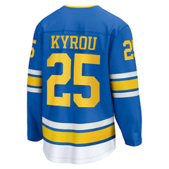 Jordan Kyrou St. Louis Blues Fanatics Home Breakaway Player Jersey - Blue | US 202461853