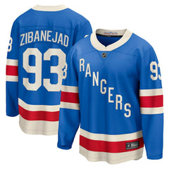 Mika Zibanejad New York Rangers Fanatics Centennial Breakaway Jersey - Blue | US 202461901