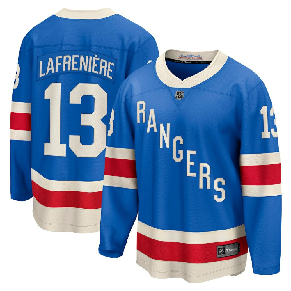 Alexis Lafreniere New York Rangers Fanatics Centennial Breakaway Jersey - Blue | US 202461902