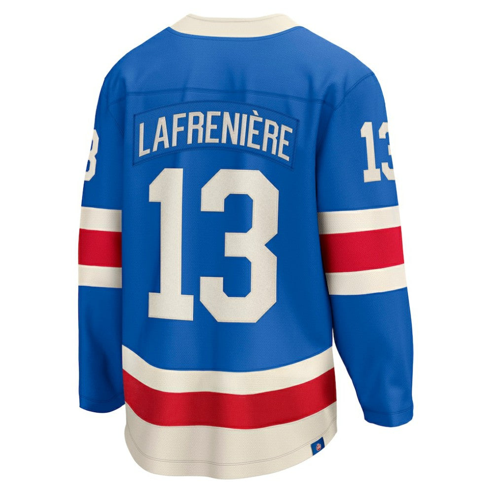 Alexis Lafreniere New York Rangers Fanatics Centennial Breakaway Jersey - Blue | US 202461902