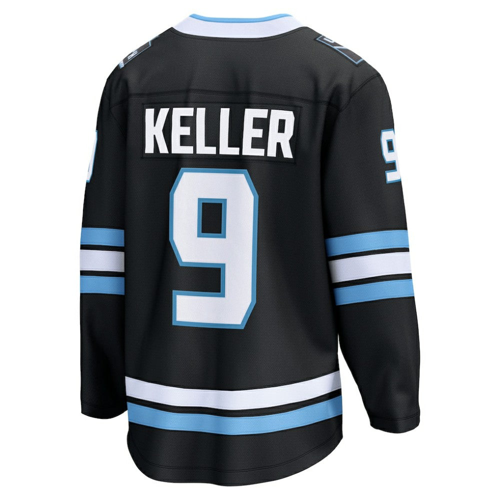 Clayton Keller Utah Mammoth Fanatics Home Breakaway Player Jersey - Black | US 202461931