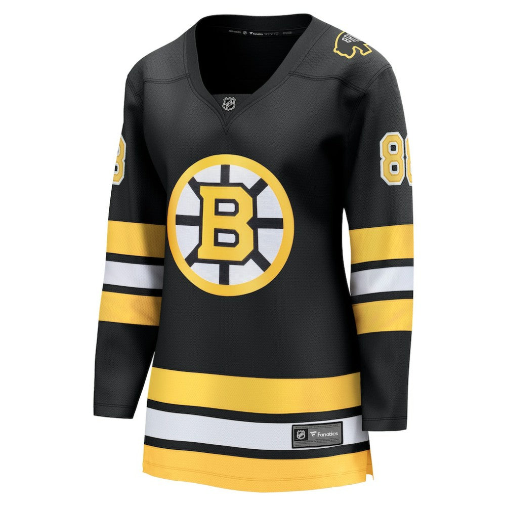 David Pastrnak Boston Bruins Fanatics Women's Home Breakaway Player Jersey - Black | US 202462126