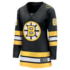 David Pastrnak Boston Bruins Fanatics Women's Home Breakaway Player Jersey - Black | US 202462126