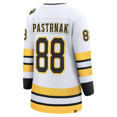 David Pastrnak Boston Bruins Fanatics Women's Away Breakaway Player Jersey - White | US 202462130