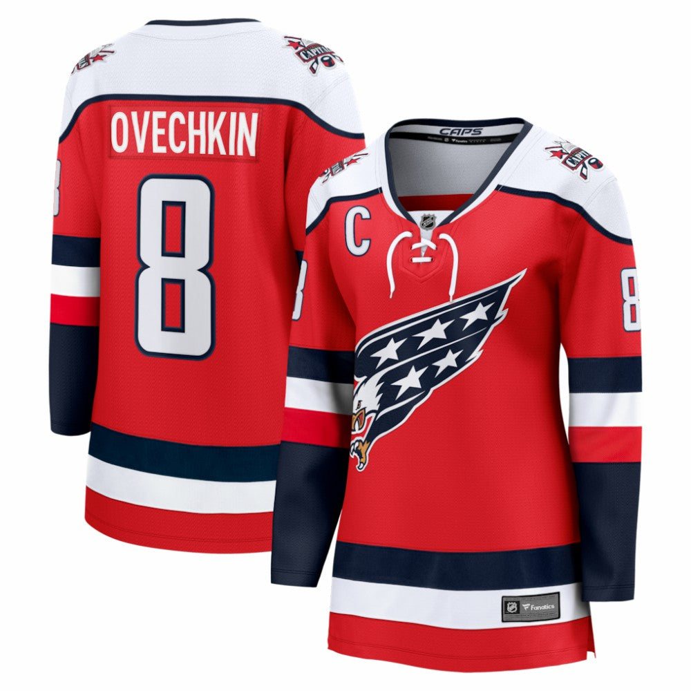 Alexander Ovechkin Washington Capitals Fanatics Women's Alternate Breakaway Player Jersey - Red | US 202462135