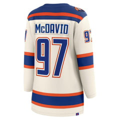 Connor McDavid Edmonton Oilers Fanatics Women's Alternate Breakaway Jersey - Light Beige | US 202462159
