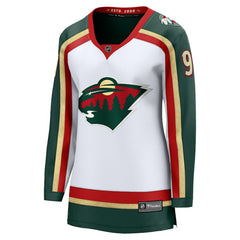 Kirill Kaprizov Minnesota Wild Fanatics Women's 25th Anniversary Breakaway Player Jersey - White | US 202462195