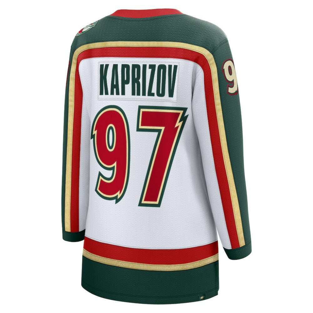 Kirill Kaprizov Minnesota Wild Fanatics Women's 25th Anniversary Breakaway Player Jersey - White | US 202462195