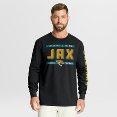 Jacksonville Jaguars Hometown Sweep Legacy Long Sleeve T-Shirt - Black T-shirts