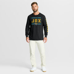 Jacksonville Jaguars Hometown Sweep Legacy Long Sleeve T-Shirt - Black T-shirts