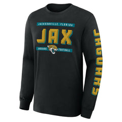 Jacksonville Jaguars Hometown Sweep Legacy Long Sleeve T-Shirt - Black T-shirts