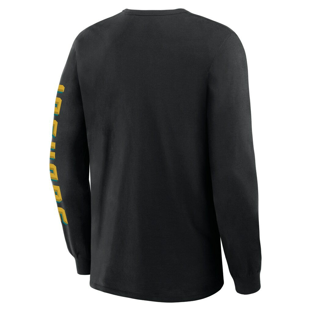 Jacksonville Jaguars Hometown Sweep Legacy Long Sleeve T-Shirt - Black T-shirts