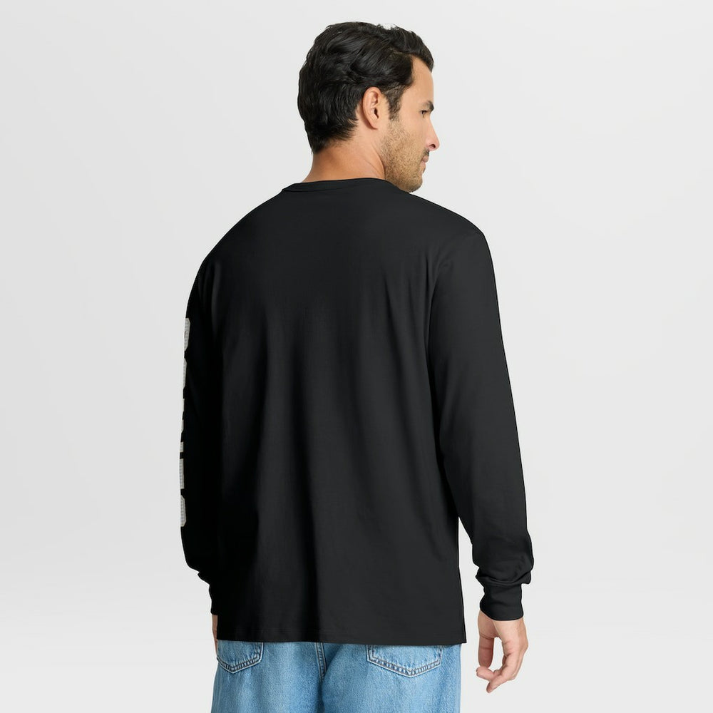 New Orleans Saints Hometown Sweep Legacy Long Sleeve T-Shirt - Black T-shirts