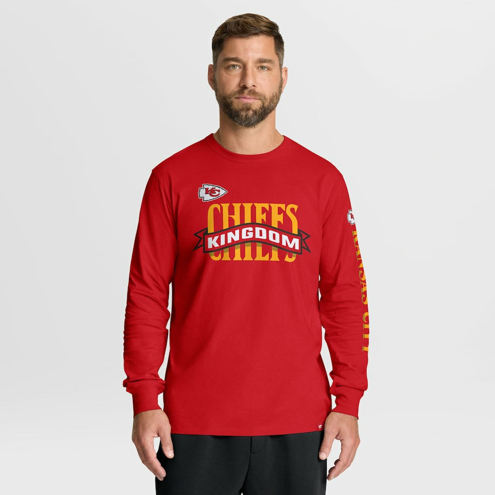 Kansas City Chiefs Hometown Sweep Legacy Long Sleeve T-Shirt - Red T-shirts