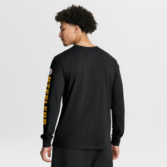 Pittsburgh Steelers Hometown Sweep Legacy Long Sleeve T-Shirt - Black T-shirts