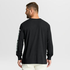 New York Jets Hometown Sweep Legacy Long Sleeve T-Shirt - Black T-shirts