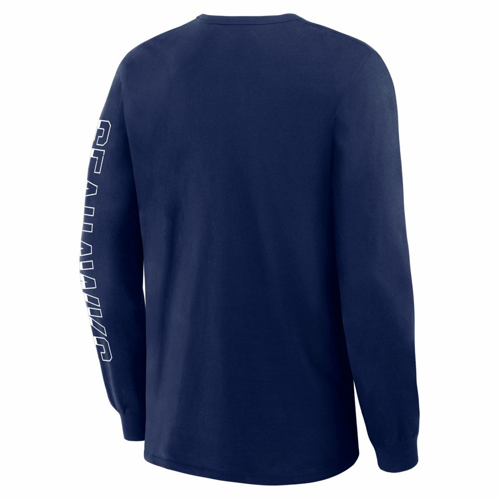 Seattle Seahawks Hometown Sweep Legacy Long Sleeve T-Shirt - College Navy T-shirts