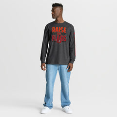 Tampa Bay Buccaneers Hometown Sweep Legacy Long Sleeve T-Shirt - Heather Charcoal T-shirts