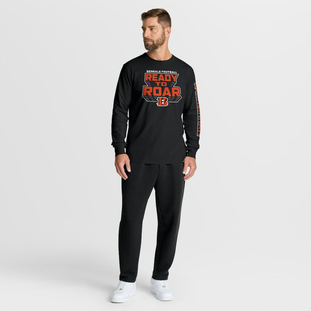 Cincinnati Bengals Hometown Sweep Legacy Long Sleeve T-Shirt - Black T-shirts